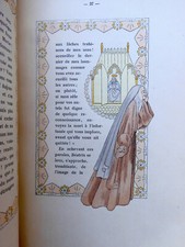 La Légende de Soeur Béatrix par NODIER illustré CARUCHET 1903 N° 57 JAPON SUITE 
