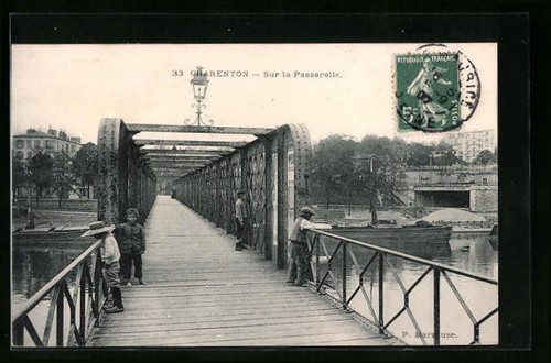 Cpa charenton sur la - sur,