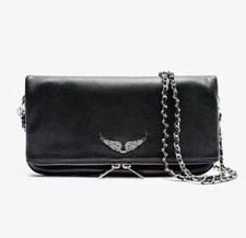 Sac Zadig&Voltaire rock Noir/Argenté étiquette et emballage d'origine
