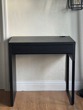 IKEA MICKE Desk - Black-Brown