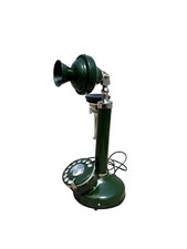 Téléphone ancien bougeoir