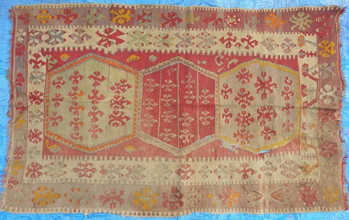 Petit kilim turc tapis - petit, turc,