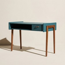 Bureau Vintage Moderniste Bleu
