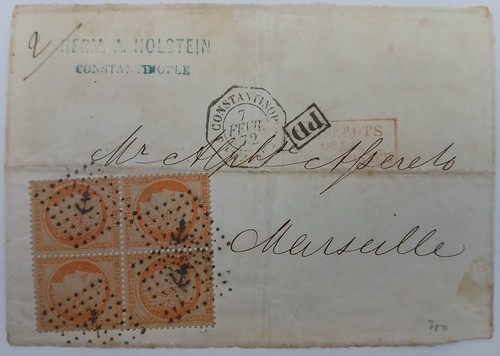 France devant lettre avec - de,