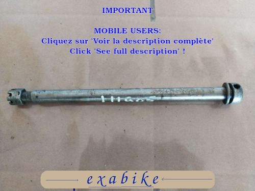 Axe roue avant pour suzuki - axe,