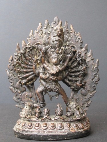 Statuette tantrique yamantaka - tantrique,