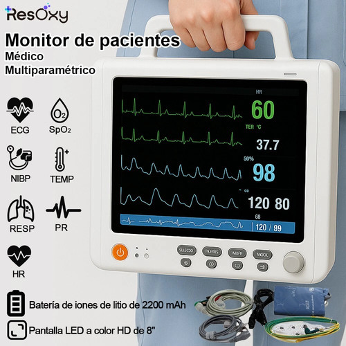 Handheld portable patient - 8",