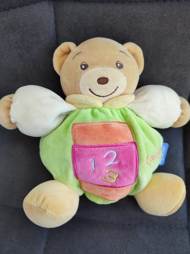 Doudou ours boule rose - ours,