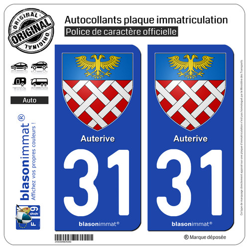 Blason plaque - 2,