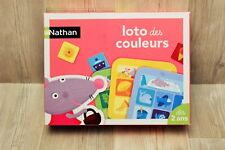 Nathan - Board Game - Educational Game - Color Lottery - Complete Used