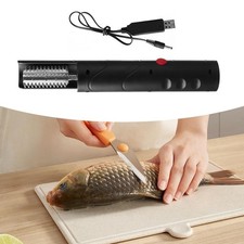 Écailleur à poisson électrique robuste et détartrant pour chefs, restaurants