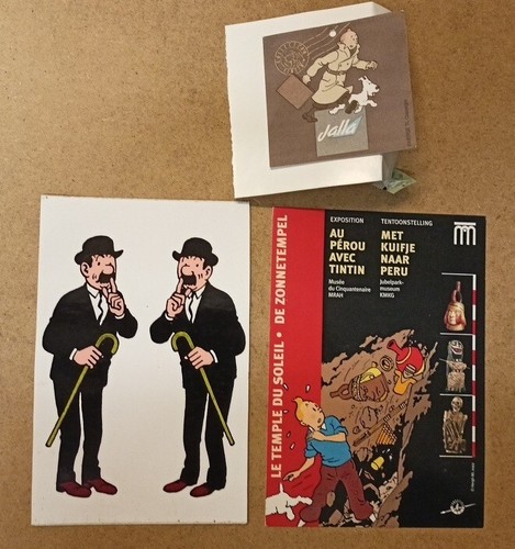 Tintin lot carte - lot,