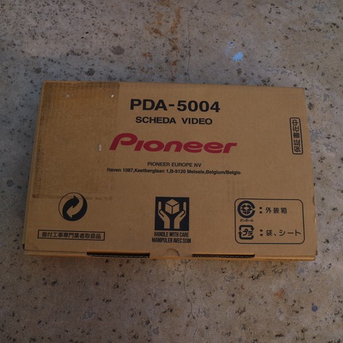 New pioneer pda - 5004, plasma