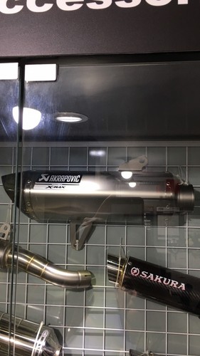 Silencieux akrapovic titanium - silencieux,