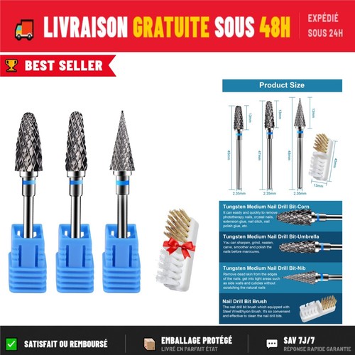 Cgbe 3pcs embout ponceuse - 3pcs,