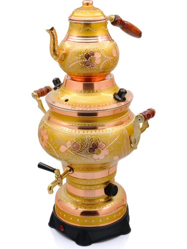 100 cuivre samovar - samovar, gold