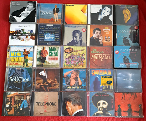 Variété française lot - cd,
