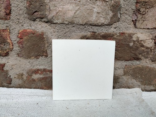 Blanc antique uni céramique - blanc,