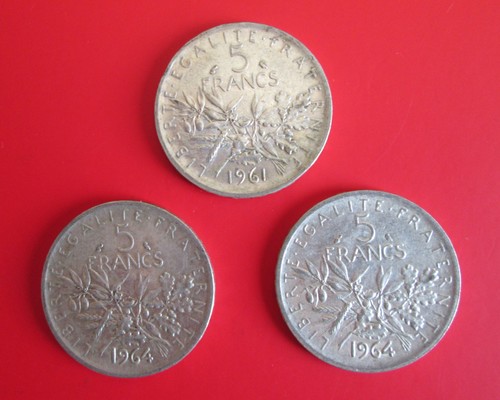 Anciennes pièces argent - 3,