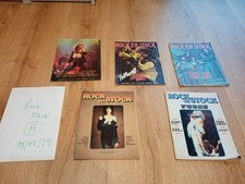 lot 5 magazines 1977 ROCK EN