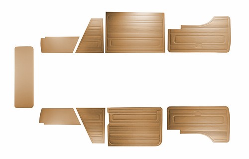 Panneaux porte pour t3 - de, vw