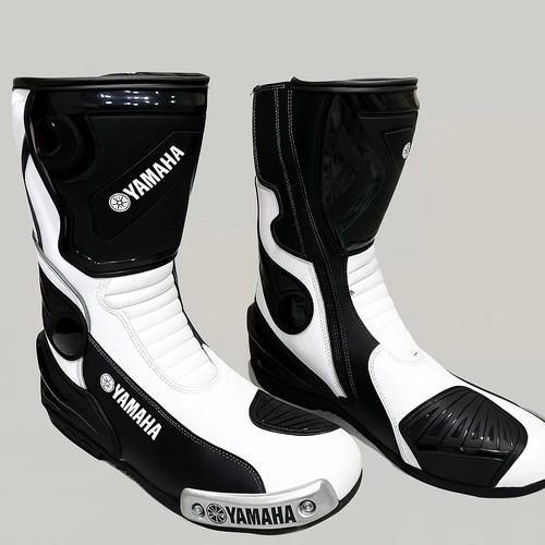 Motogp bottes cuir - motogp, course