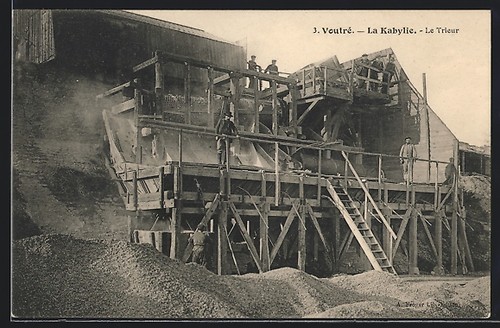 Cpa voutré kabylie le - voutré,,