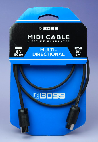 New boss midi cable 3ft - midi,