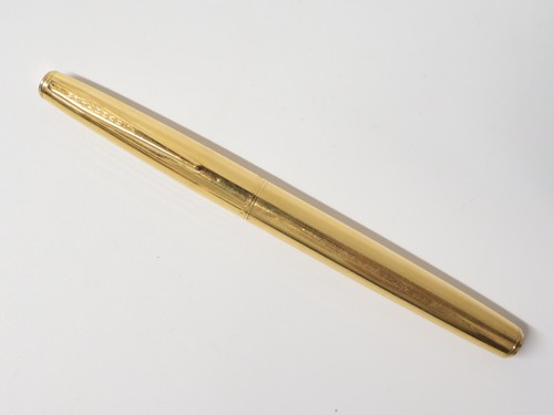 Ancien stylo plume plaqué - plaqué, or