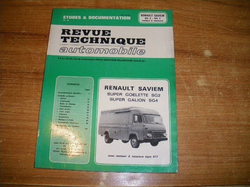 Revue technique renault saviem - technique,