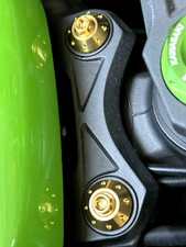 Kawasaki ZXR750 1989-1995 H1-L3 Réservoir à Carburant Attache Kit Boulons Titane