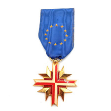 T13/09/25 (REF28968) MILITARY MEDAL European Confederation FRENCH MEDAL