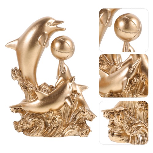 Figurine dauphin en resine - dauphin,