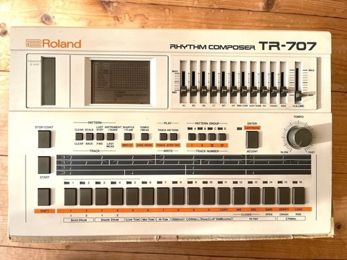 Roland 707 rhythm composer - tr-707,