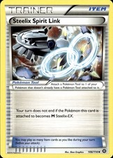 Steelix Spirit Link - Steam Siege 106/114 - LP - Pokemon