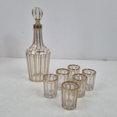 Service liqueur cristal - à, liqueur,