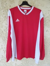 Maillot football training ADIDAS manches longues rouge L/S trikot maglia XL