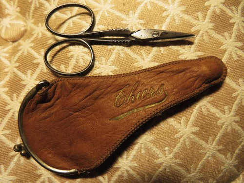 Ciseaux brodeuse etui - ciseaux, &