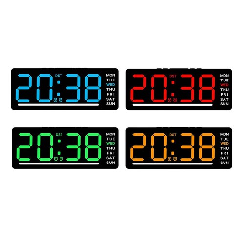 Horloge numérique grand - horloge, à