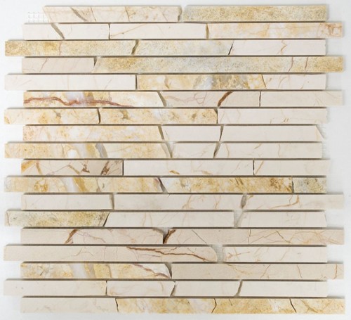 Mosaïque marbre pierre brick - marbre,