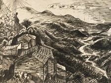 Gravure Paysage L’Esterel