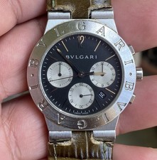 Bulgari Bvlgari Diagono CH 35 S Quartz Chronograph Mens watch Working condition