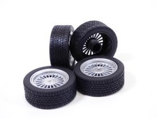 Jeu de 4 JANTES ALPINA 1/18