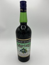 Chartreuse Myrtille Années 70 Élixir Pere Chartreux Vin Alcool Spiritueux Élixir