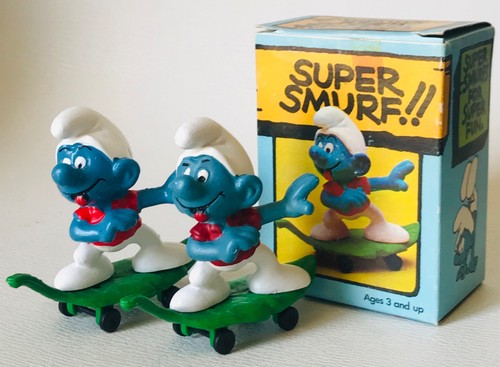 Super schtroumpf skateboard - schtroumpf,