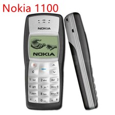  Oringal Nokia 1100 Mobile Phone GSM 900/1800MHz Unlocked Multi Languages phone