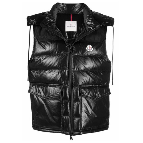 Moncler gilet matelassé noir - moncler,