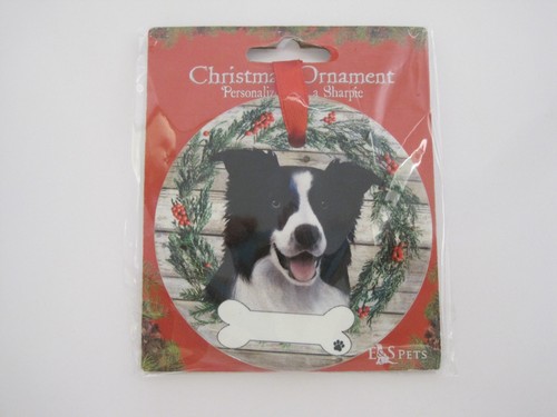 Border collie dog christmas - border,