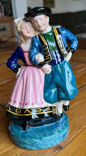Couple danseurs bretons - de,