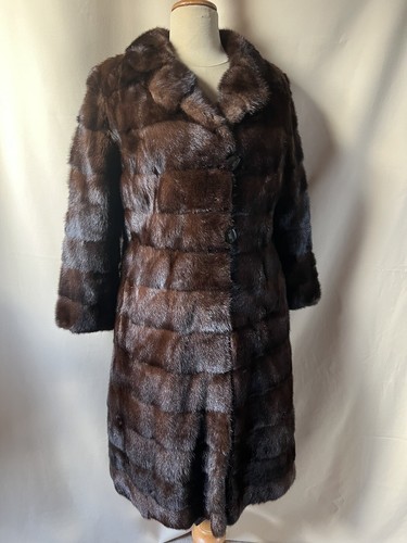 Manteau vison pleine peau - manteau,